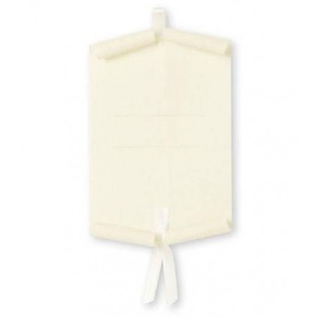PERGAMENA CON LACCIO NEUTRA GRANDE 5pz