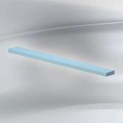 LISTELLO POLISTIROLO CELESTE PER LETTERE