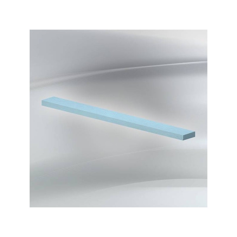 LISTELLO POLISTIROLO CELESTE PER LETTERE