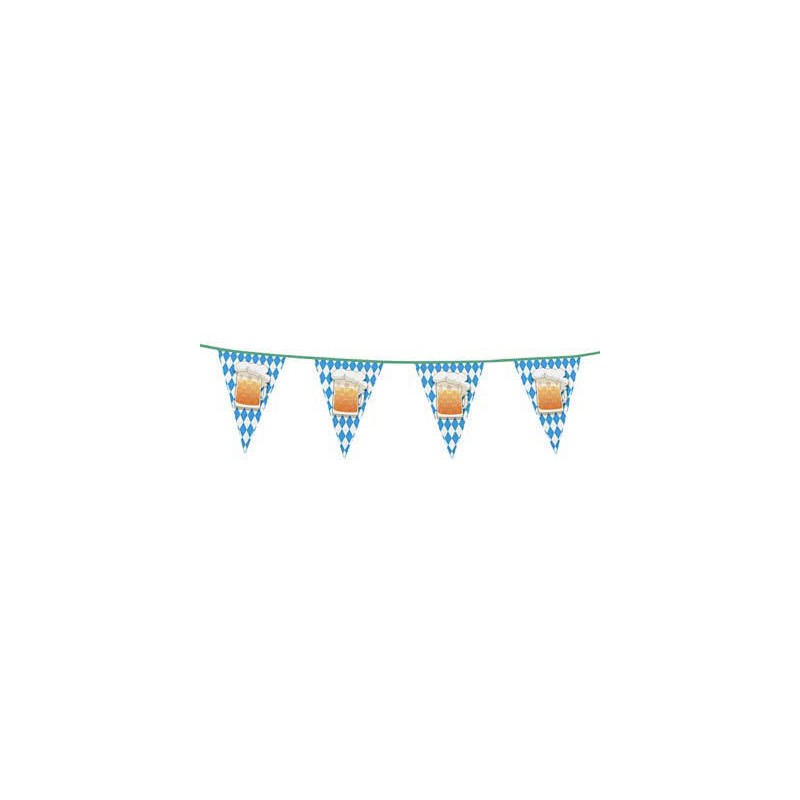 FESTONE BANDIERINE OKTOBERFEST BEER PARTY 6mt