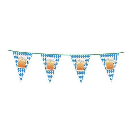 FESTONE BANDIERINE OKTOBERFEST BEER PARTY 6mt