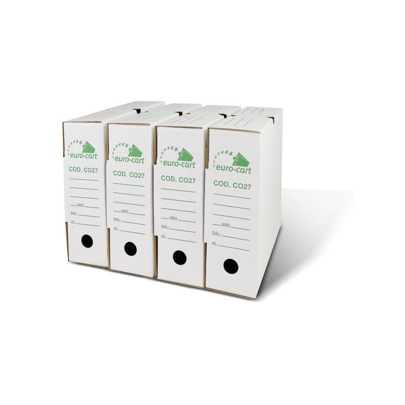 PORTA DOCUMENTI CARTONE 33x42x8 BIANCO