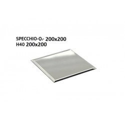 SPECCHIO QUADRATO VETRO 20x20cm H.4mm