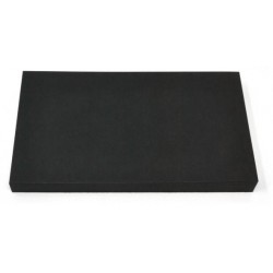 RETTANGOLO CARTONCINO NERO 17,5x10cm 50pz