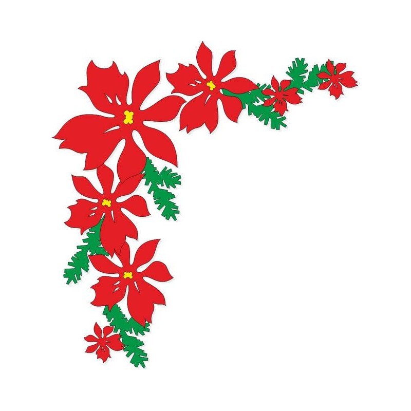 VETROFANIA ANGOLO STELLE DI NATALE