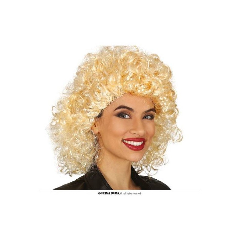 PARRUCCA CAPELLI BIONDI RICCI