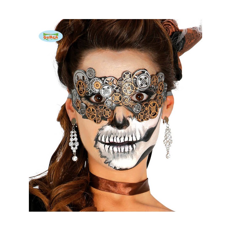 MASCHERA STEAMPUNK LATEX