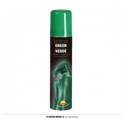 TRUCCO COLORANTE PER CORPO E CAPELLI SPRAY 75ml VERDE