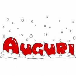 VETROFANIA AUGURI MAXI INNEVATA