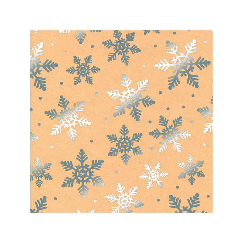 CARTA REGALO METAL KRAFT 70x100cm 5 FOGLI COL.583B