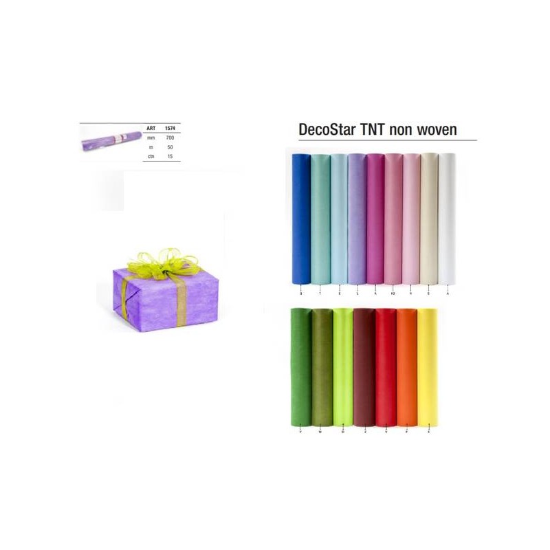 BOBINA DECOSTAR TNT NON WOVEN cm70x50mt L-LILLA