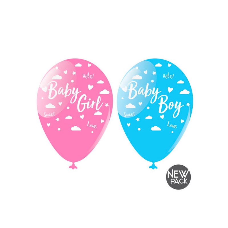 PALLONCINI BABY LARGE ASS.TI 10pz