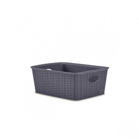 CESTO PVC ELEGANCE HIGH 25x19,5x10cm BLU M