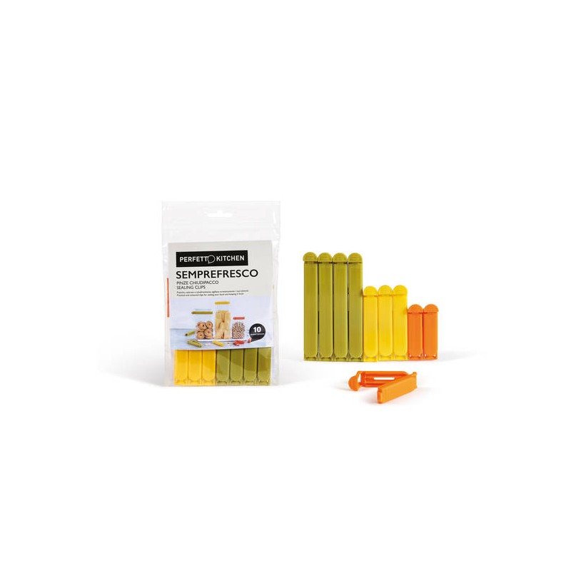 PINZA CHIUDI PACCO SEMPREFRESCO 10pz