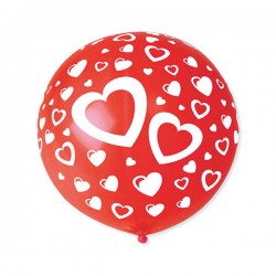 PALLONE ALL AROUND 31 80cm HEARTS
