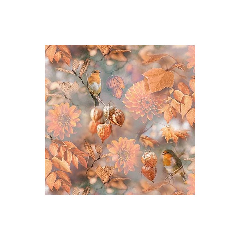 TOVAGLIOLI 33x33 AUTUNNO ARANCIO 20pz