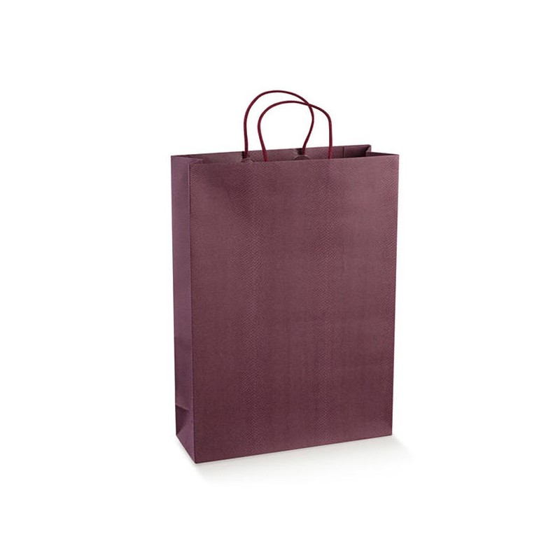 SHOPPER SKIN VINACCIA MANICO CORDA C/FONDO SEP. 27,5x9,5x38cm
