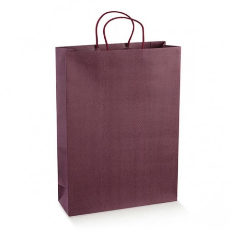 SHOPPER SKIN VINACCIA MANICO CORDA C/FONDO SEP. 27,5x9,5x38cm