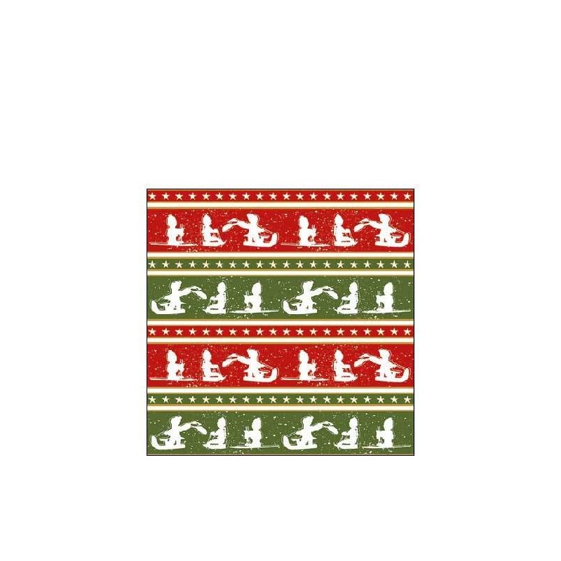 TOVAGLIOLI 25x25 SLEIGH RIDE 20pz