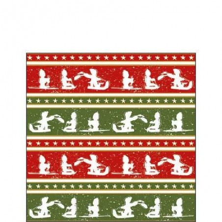 TOVAGLIOLI 25x25 SLEIGH RIDE 20pz