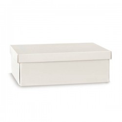 SCATOLA F/COP EASY 38x26x13cm FIBRA BIANCO