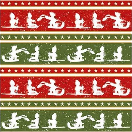 TOVAGLIOLI 33x33 SLEIGH RIDE 20pz