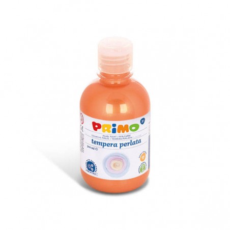 TEMPERA IN BOTTIGLIA 300ml PERLATA ARANCIONE 250 PRIMO