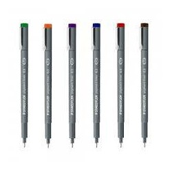 RAPIDO STAEDTLER PIGMENT LINER 0.3 ARANCIONE