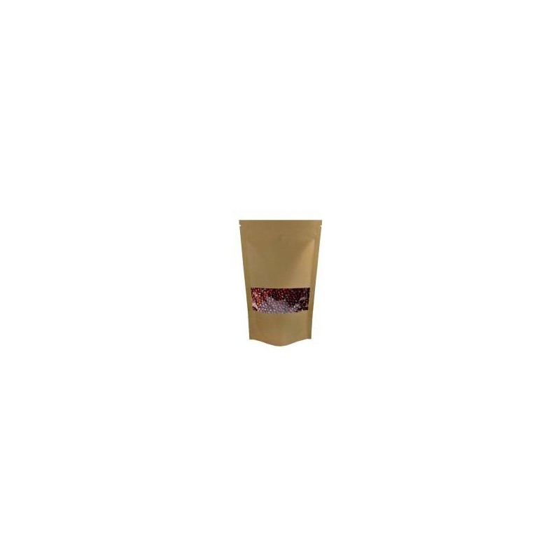SEAL BAGS 70gr 110x170+70mm 50pz KRAFT AVANA