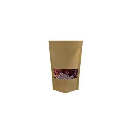 SEAL BAGS 70gr 110x170+70mm 50pz KRAFT AVANA