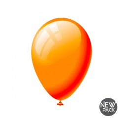 PALLONCINI IN LATTICE 28cm ARANCIONI 16pz