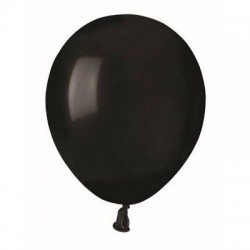 PALLONCINI COLOR 5 12cm NERO 100pz
