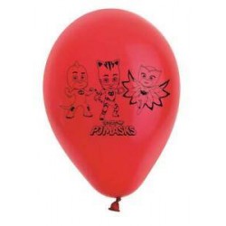 PALLONCINI LATTICE SUPER PIGIAMINI PJ MASK 10pz