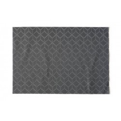 TOVAGLIETTA SIT&EATcm.33x48 DISEGNO CUBI - GRAFITE 1pz