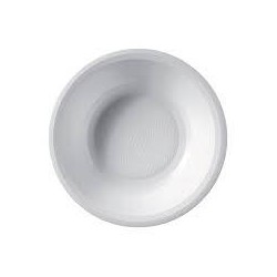 PIATTI TONDI PP FONDI BIANCHI ø19,5cm 25pz