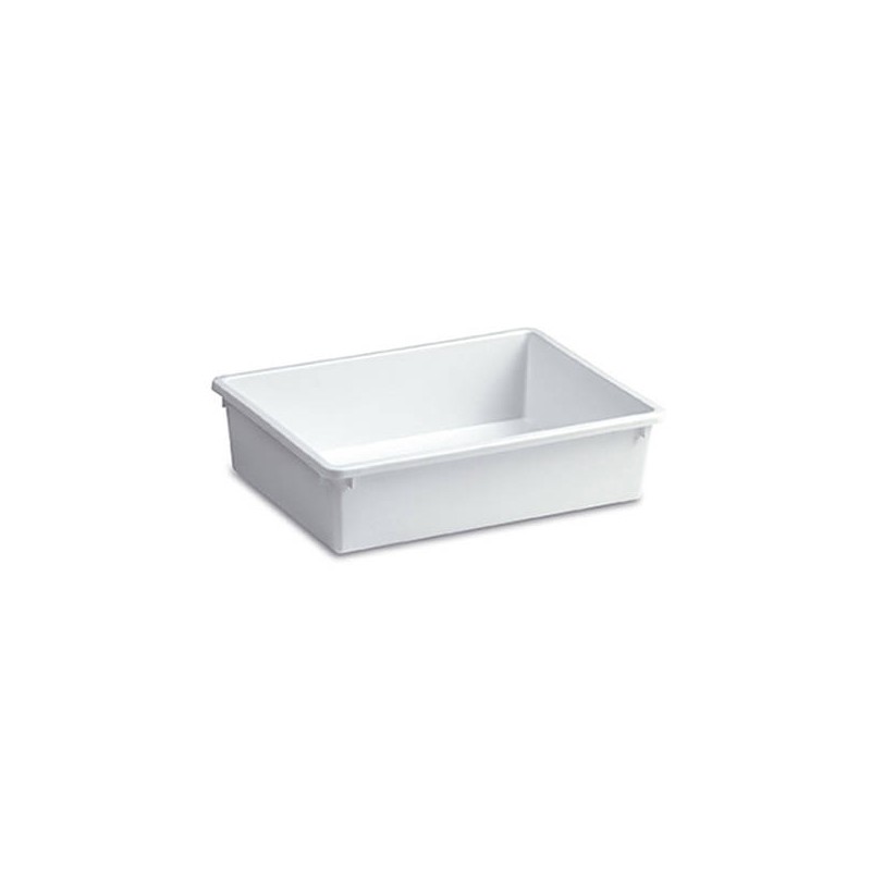 BACINELLA FRIGO 15lt GRANDE BIANCA 50x35x12cm