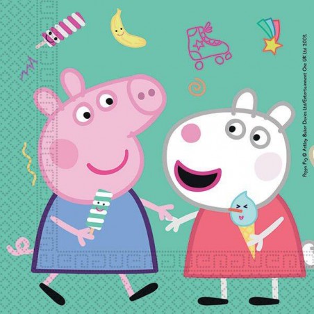 TOVAGLIOLI 33x33 PEPPA PIG MESSY PLAY 20pz