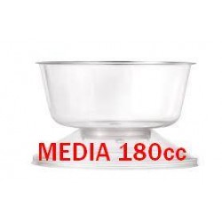 COPPA STEFANIA TIRAMISÙ TRASPARENTE 180cc MEDIA 10pz