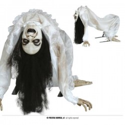 DONNA POSSSEDUTA CON LUCE, SUONO E MOVIMENTO 140cm