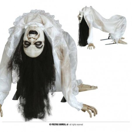 DONNA POSSSEDUTA CON LUCE, SUONO E MOVIMENTO 140cm