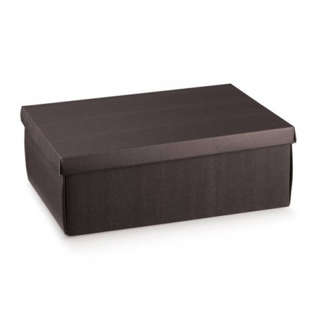 SCATOLA F/COP EASY 38x26x13cm SKIN COFFE