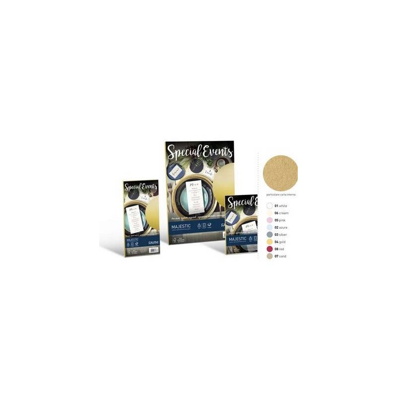 CARTA A4 SPECIAL EVENTS 250gr AVORIO 10fg