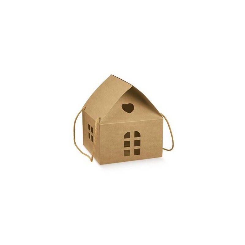 CASETTA C/CORDINI 24,5x24,5x15cm AVANA