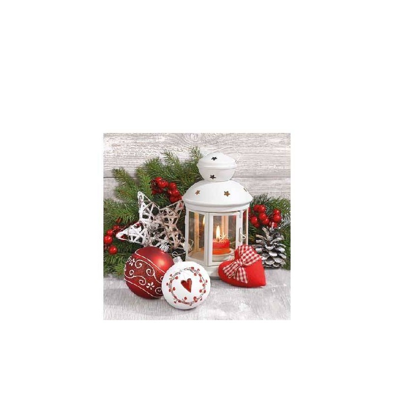 TOVAGLIOLI 25x25 WHITE LANTERN 20pz