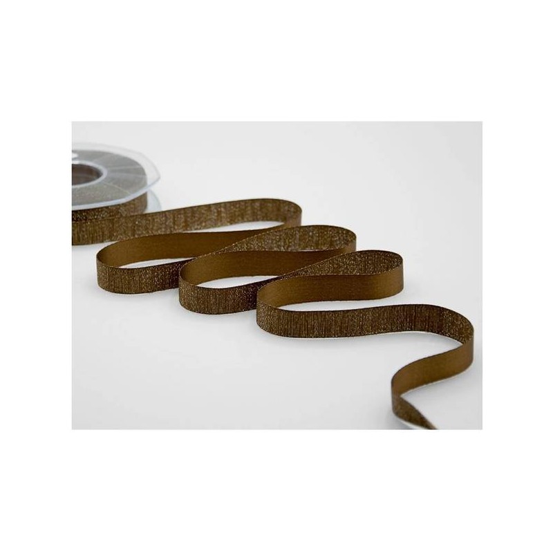 NASTRO RASO BOUTIQUE LAMè mm16x20mt COL.49 MARRONE