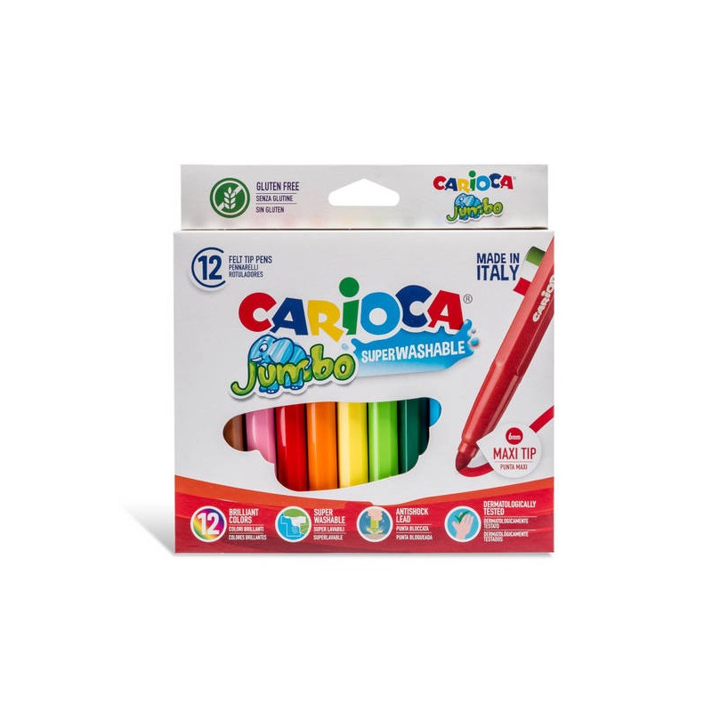 PENNARELLI CARIOCA JUMBO 12pz