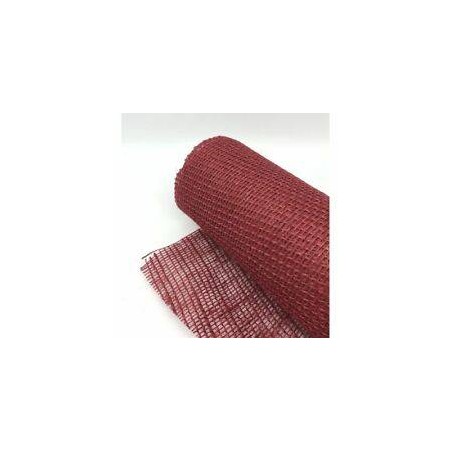 JUTA PESANTE ROTOLO cm.60x9,10mt 230gr/mq ROSSO 002