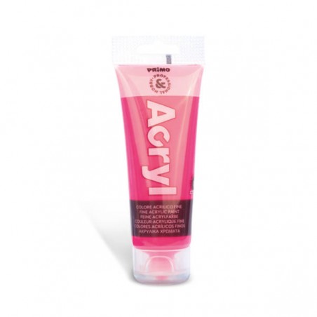 TUBETTO COLORE ACRILICO 75ml ROSA FLUO 370 ACRYL PRIMO