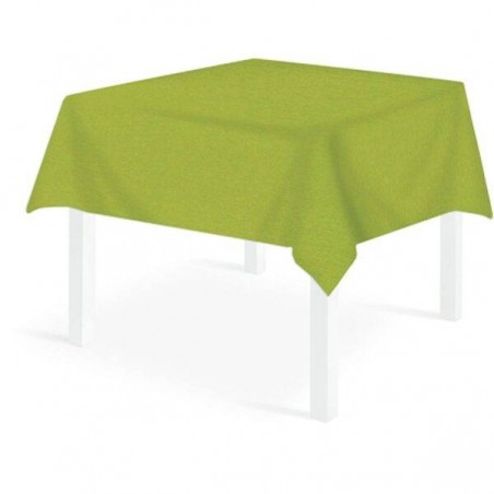 TOVAGLIA MONOLIN 150x150cm VERDE OLIO 12pz