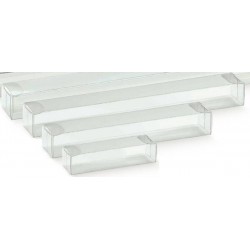 SCATOLA ASTUCCIO PVC TRASPARENTE  6,8x4x2,1cm 10pz